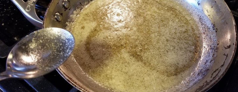 Adjusting the amount of cannabutter in this recipe for weed pancakes with Bisquick mix lets you adjust the dosage of TCH per serving.